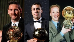 Messi, Rodri, Sammer... Top 5 cuộc đua Quả bóng vàng sít sao nhất trong lịch sử